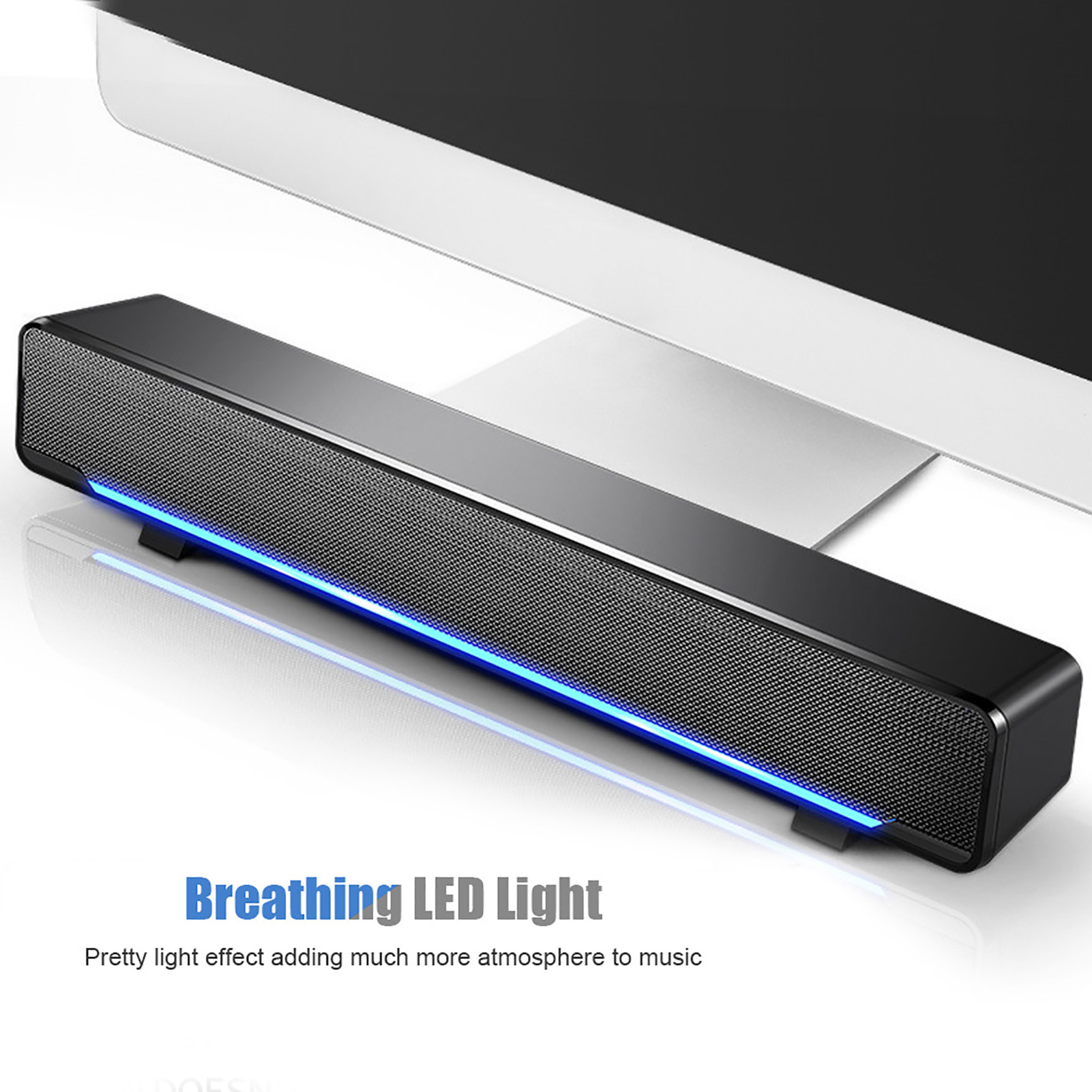 Audio Music Player Pc - 휴대용 사운드 바 USB 유선 스테레오
