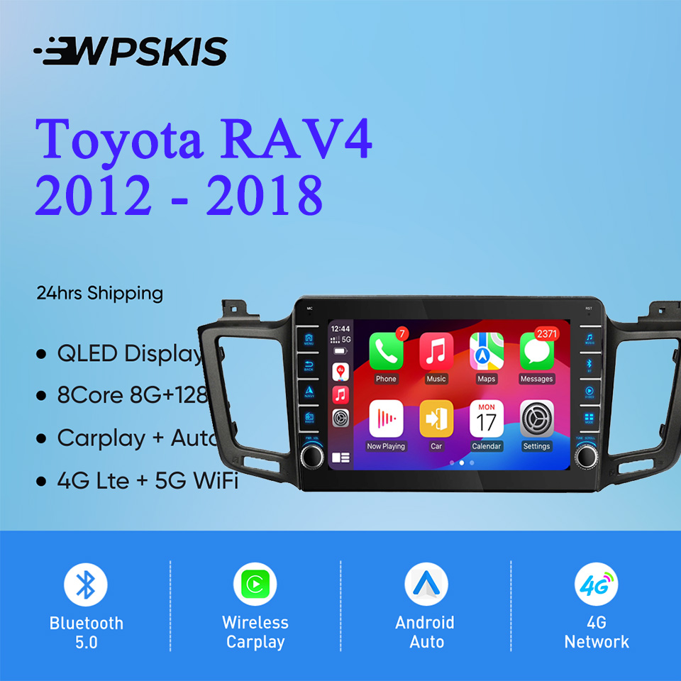 Audio Music Player Pc - 토요타 RAV4 2012-2018 자동차용 라디오 비디오