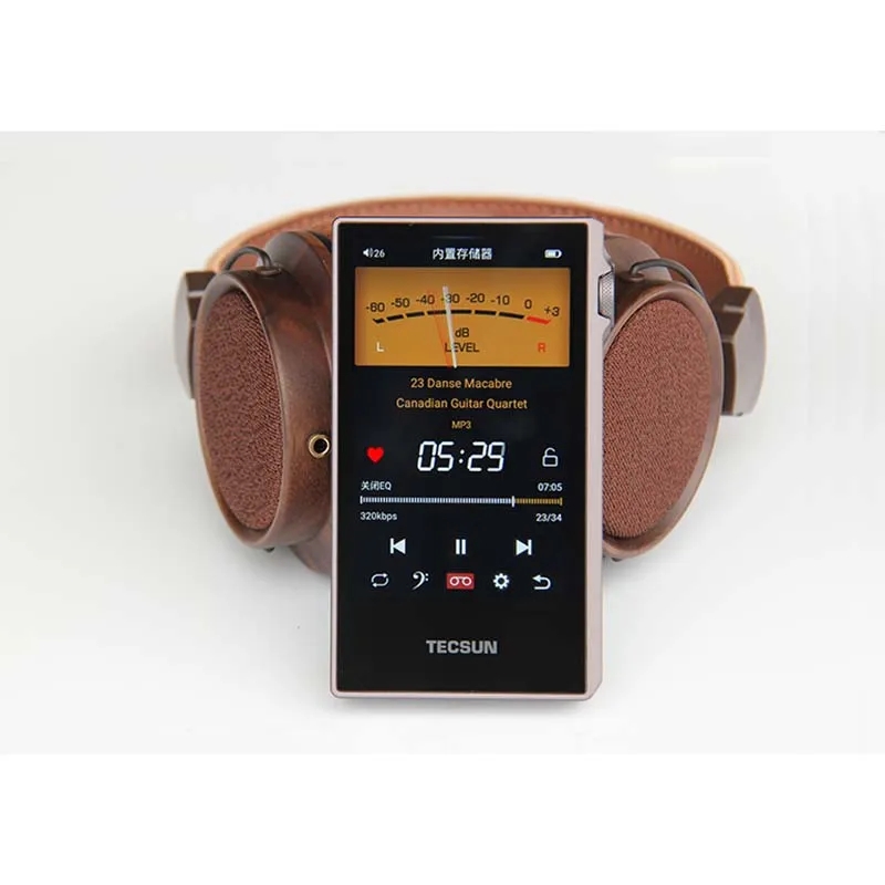 Audio Music Equalizer - Tecsun PD-60 4인치 IPS 터치 스크린