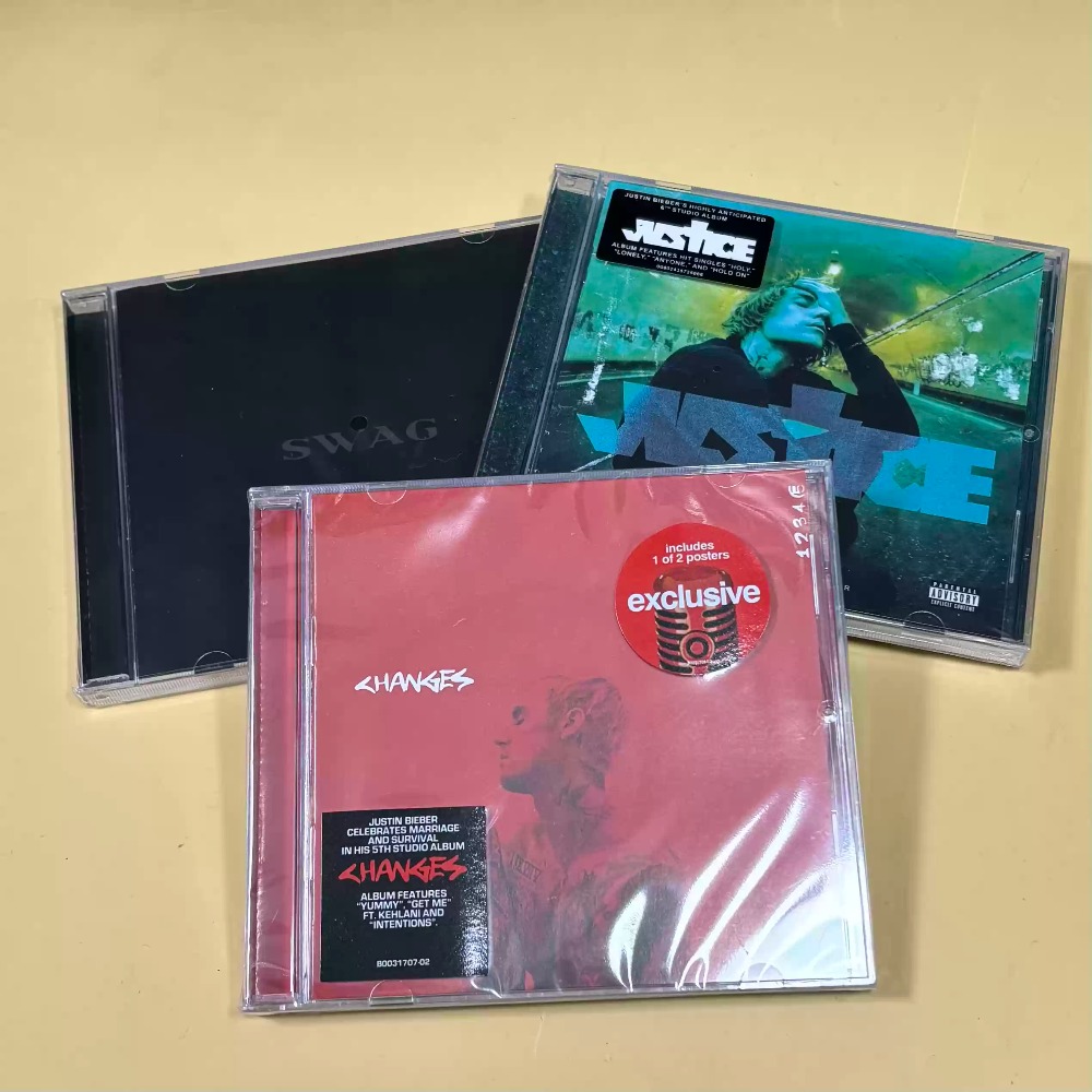 Audio Music Hip Hop - CD 'Justice', 'Changes', 'Swag' 저스틴 비버