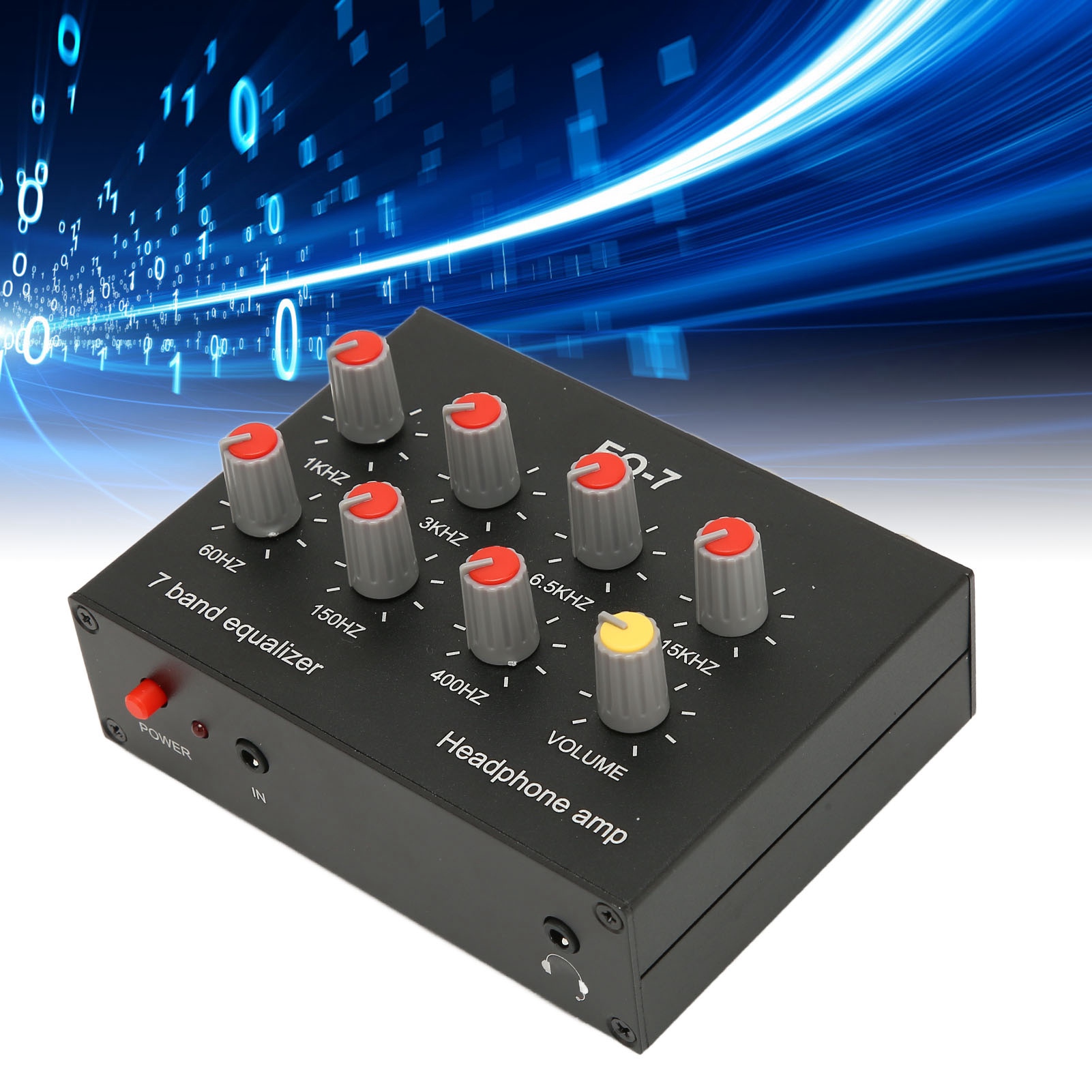 Audio Music Equalizer - 7 밴드 사운드 이퀄라이저 RCA 출력