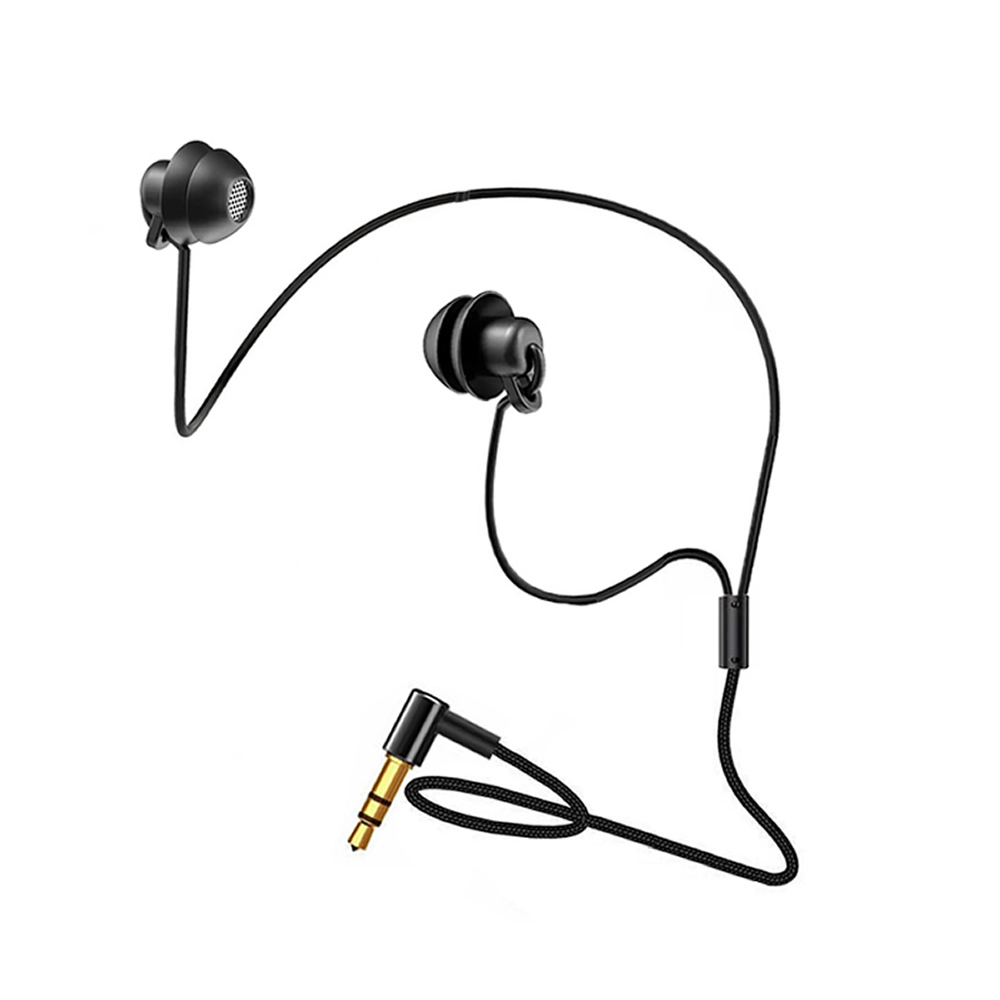 Audio Music Player - 3.5mm 짧은 유선 헤드폰 실리콘 이어폰