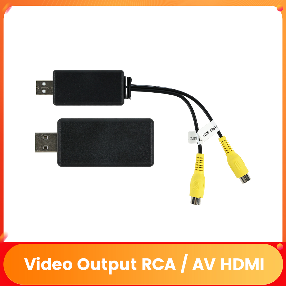 Audio Music Converter - USB to CVBS RCA 비디오 출력