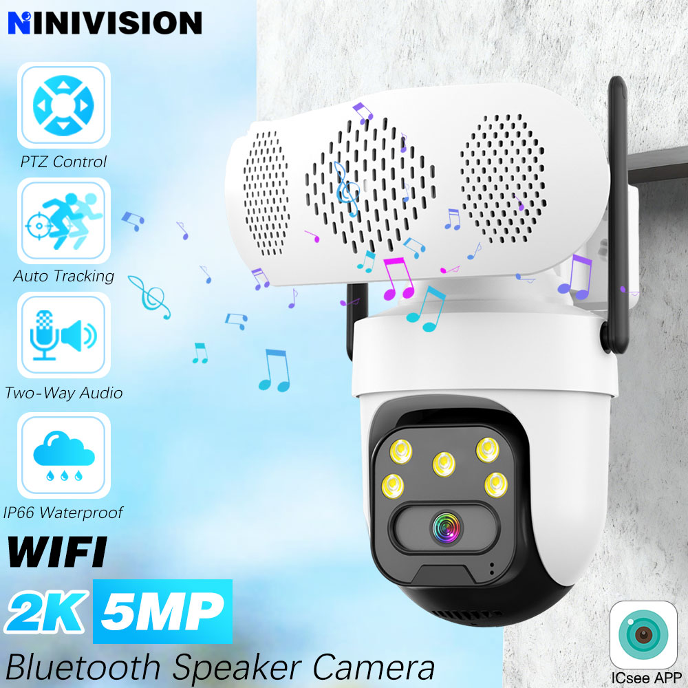 Audiovision Music Player - 5MP 음악 플레이어 카메라 WIFI 블루투스
