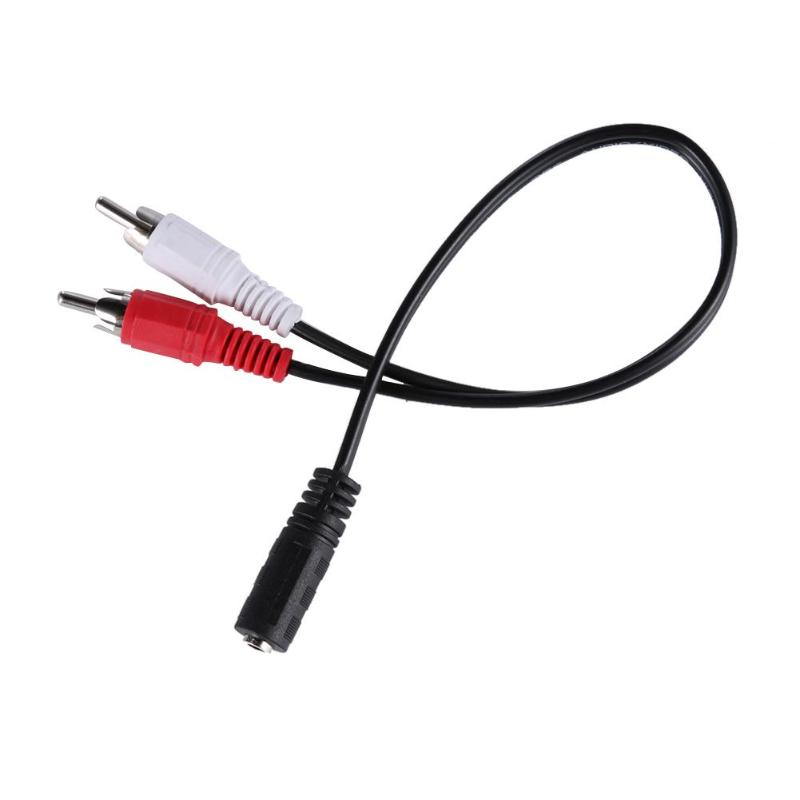 3.5mm 암 스테레오-2-RCA 수 플러그 Aux 오 - Audio Music Converter 리뷰 및 가격
