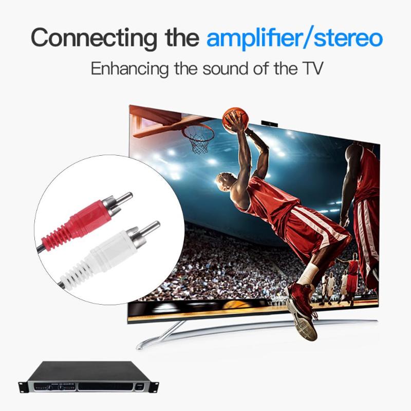 3.5mm 암 스테레오-2-RCA 수 플러그 Aux 오 - Audio Music Converter 리뷰 및 가격