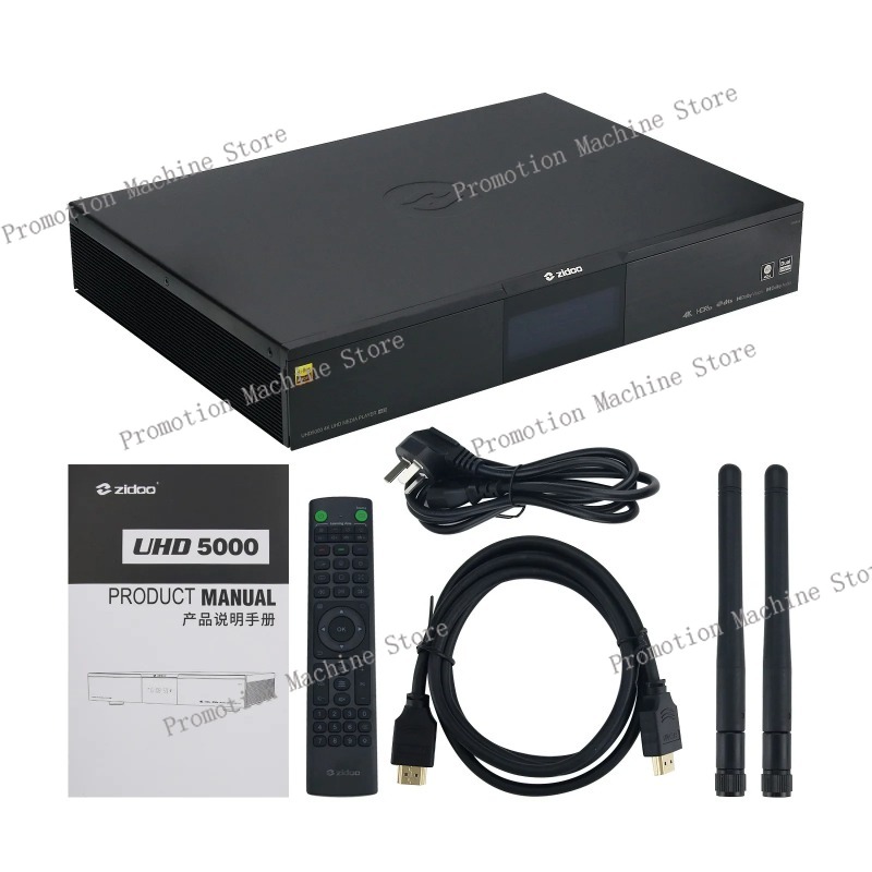 ZIDOO UHD5000 울트라-HD 음악 플레이어 4 - Audiovision Music Player 리뷰 및 가격