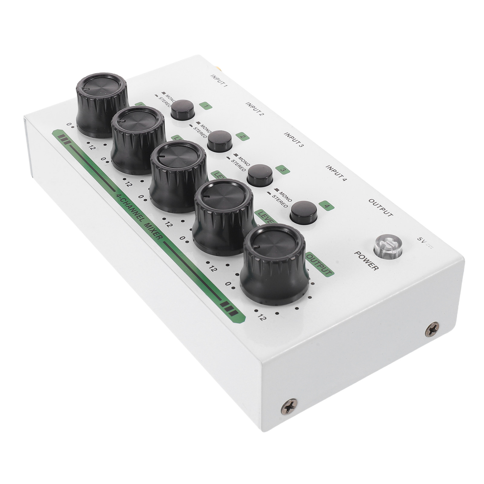 4채널 컴팩트 오디오 믹서 화이트 전문가용 스테레오 믹 - Audio Mixer 4 Channel 리뷰 및 가격
