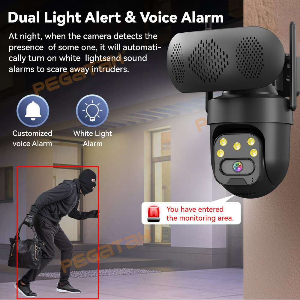 5MP IP 카메라 야외용 2.4G WiFi 보안 카메 - Audiovision Music Player 리뷰 및 가격
