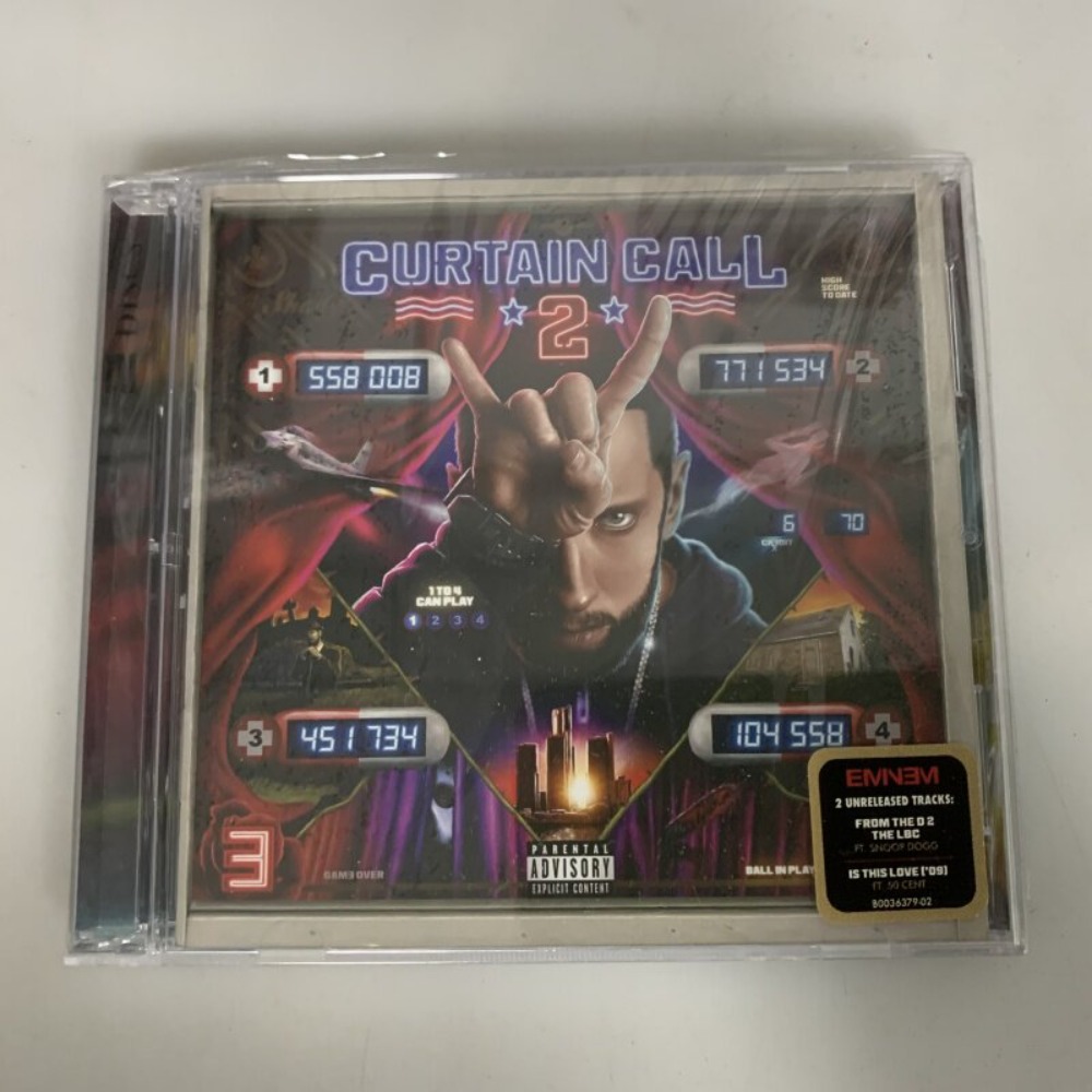 CD '커튼 콜 2' 에미넴 힙합 팝 음악 디스크 (수 - Audio Music Hip Hop 리뷰 및 가격