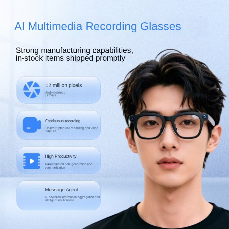 OLOIU Echowear 스마트 AI 스마트 안경 1 - Audio Music To Video Ai Free 리뷰 및 가격