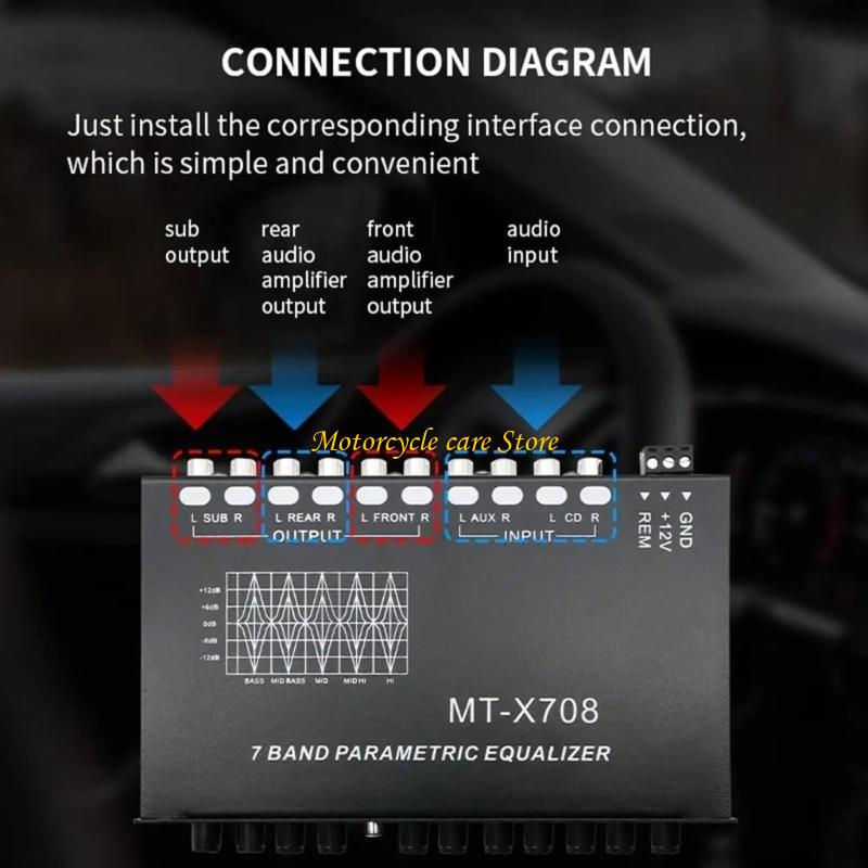 혁신적인 7밴드 카 스테레오 이퀄라이저, 간편한 설치와 - Audio Music Equalizer 리뷰 및 가격