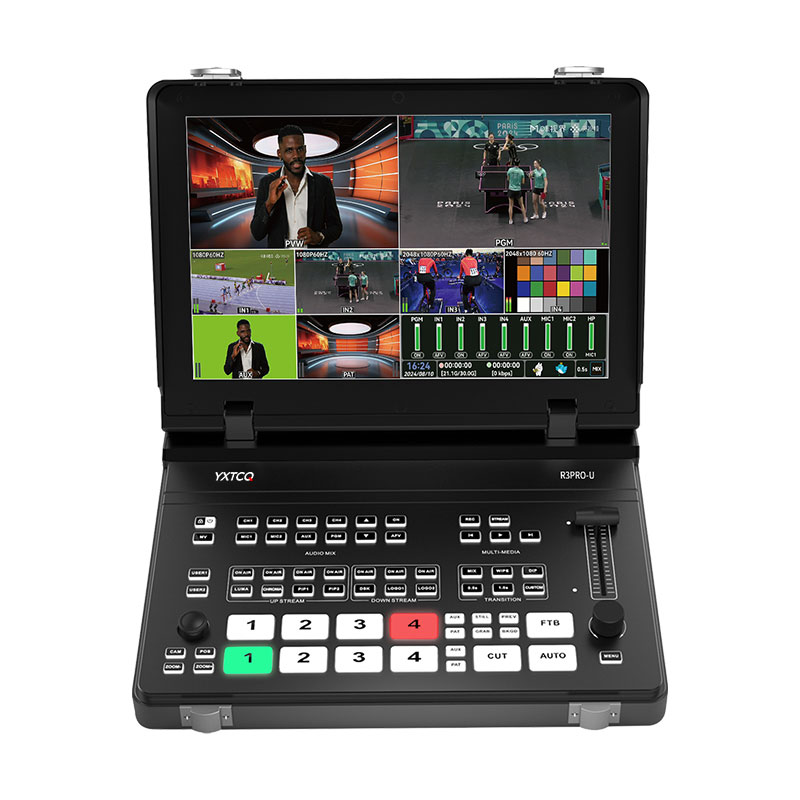 YXTCQ R3PRO-U 4K 라이브 비디오 스위처,  - Audio Mixer 4 Channel 리뷰 및 가격