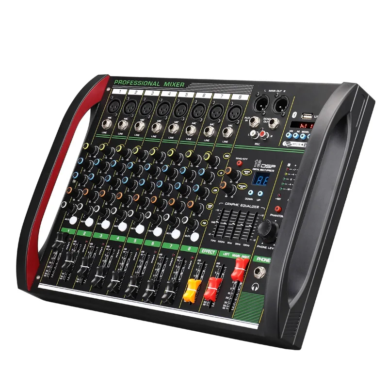 전문가용 블루투스 USB 오디오 믹서, DSP 잔향 효 - Audio Mixer 4 Channel 리뷰 및 가격