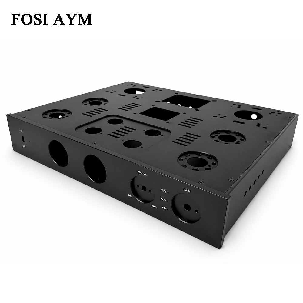 FOSI AYM 415x330x70mm 전체 알루미늄  - Audio Music Converter 리뷰 및 가격