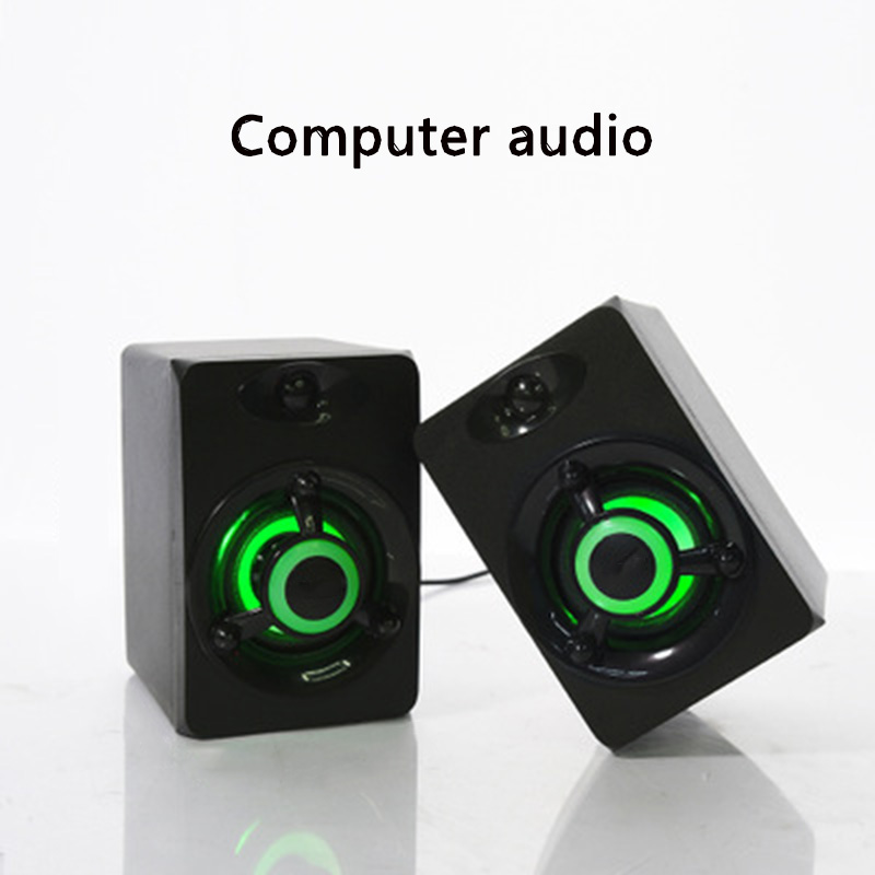 미니 휴대용 스피커, 다채로운 빛나는 서브우퍼 베이스  - Audio Music Player Pc 리뷰 및 가격
